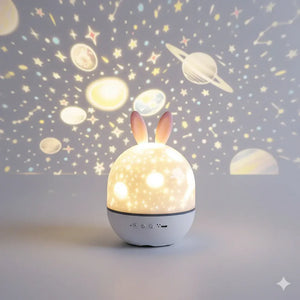 Nachtlicht Hase Sternenprojektion