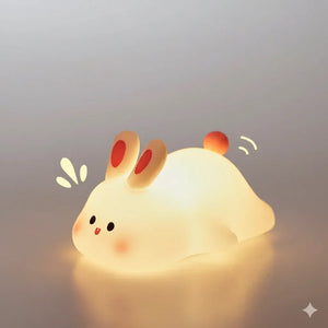 Nachtlicht Hase Silikon Wiederaufladbar