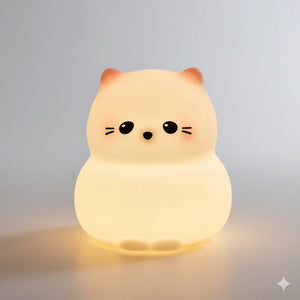 Nachtlicht Silikon Katze