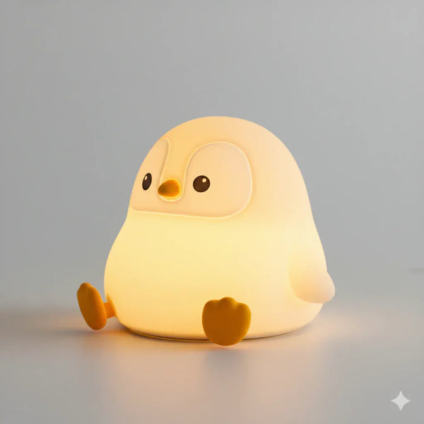 Nachtlicht Baby Pinguin aus Silikon