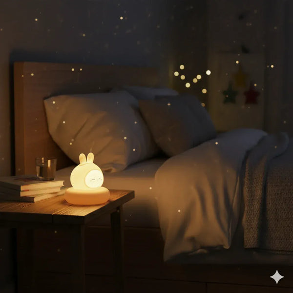 Tragbares Nachtlicht Hase Wiederaufladbar