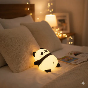 Nachtlicht Panda LED aus Silikon
