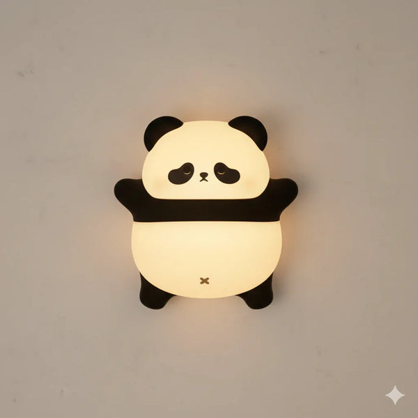 Nachtlicht Panda LED aus Silikon