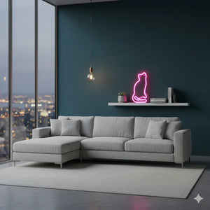 Led Neon Nachtlicht in Katzenform