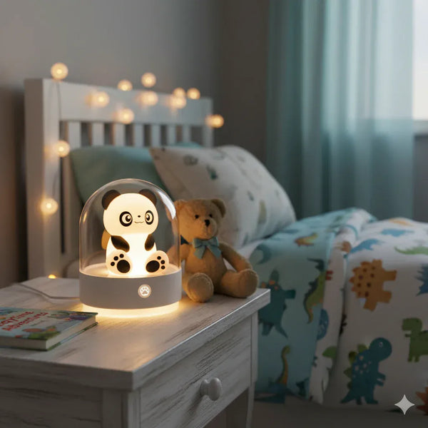 Nachtlicht Baby Panda Wiederaufladbar