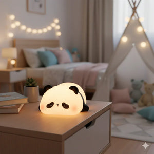 Nachtlicht Panda Wiederaufladbar aus Silikon