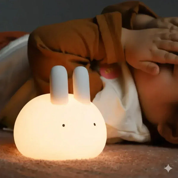 Leuchtender Hase Nachtlicht aus Silikon