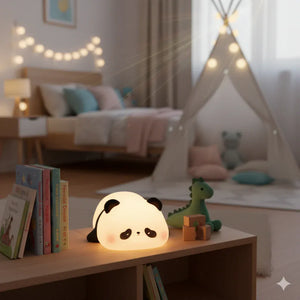 Nachtlicht Panda Wiederaufladbar aus Silikon