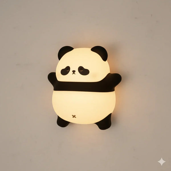 Nachtlicht Panda LED aus Silikon