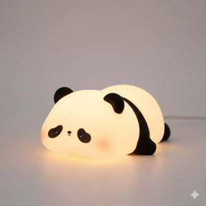 Nachtlicht Panda Wiederaufladbar aus Silikon
