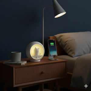 Nachtlicht Katze LED Wand mit Bewegungsmelder