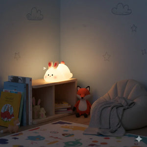 Nachtlicht Hase Silikon Wiederaufladbar