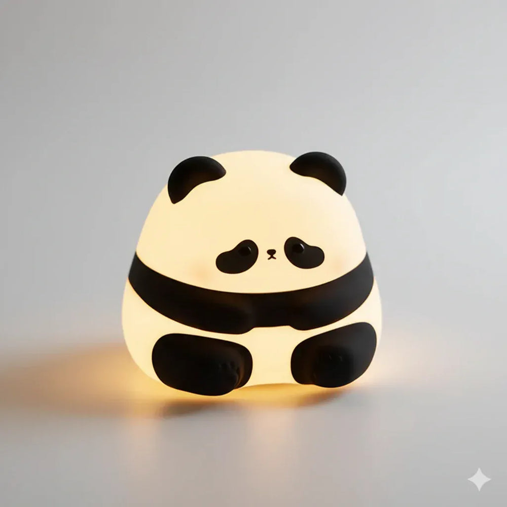 Nachtlicht Panda Silikon Wiederaufladbar