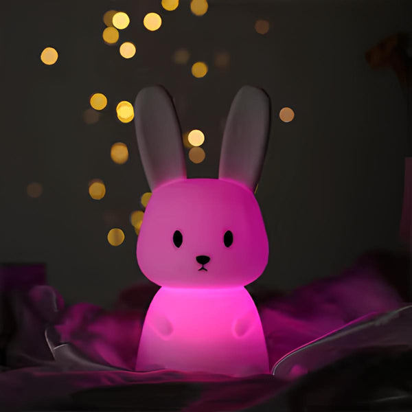 Großes Nachtlicht Hase aus Silikon