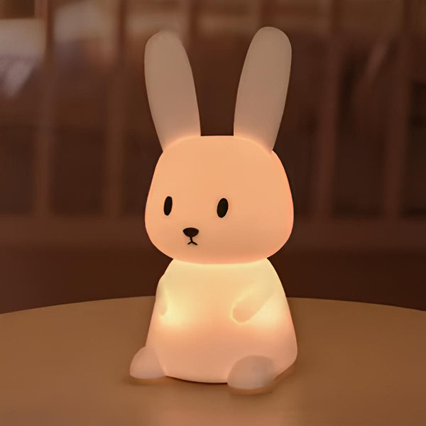 Großes Nachtlicht Hase aus Silikon