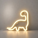 Leuchttafel Nachtlicht Neon in Dinosaurierform