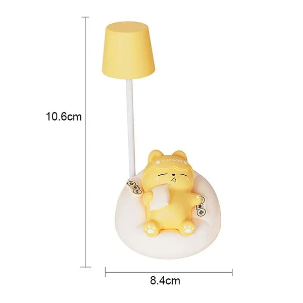 Nachtlicht Lampe Katze Wiederaufladbar