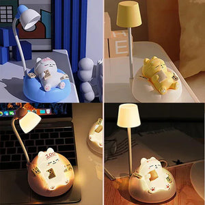 Nachtlicht Lampe Katze Wiederaufladbar