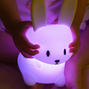Großes Nachtlicht Hase aus Silikon
