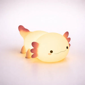 Nachtlicht Axolotl Wiederaufladbar aus Silikon