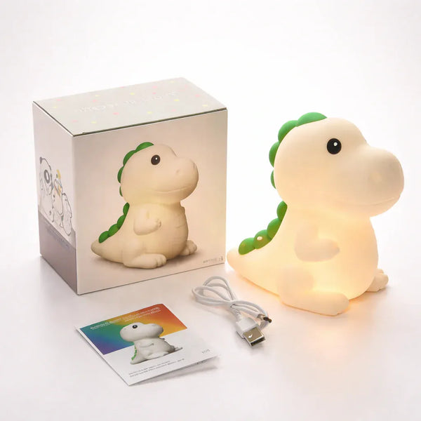 Nachtlicht Dinosaurier USB Taktil Mehrere Farben