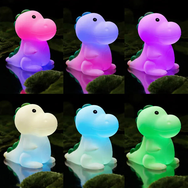 Nachtlicht Dinosaurier USB Taktil Mehrere Farben