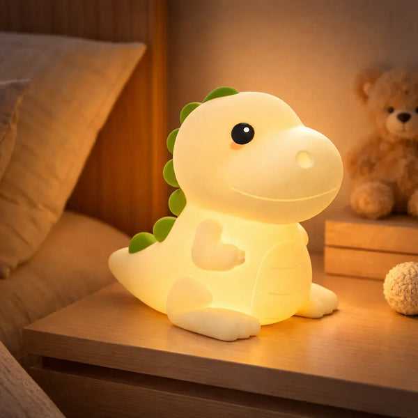 Nachtlicht Dinosaurier USB Taktil Mehrere Farben