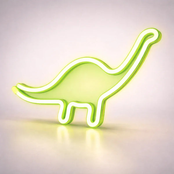 Nachtlicht Dinosaurier Grün Neon
