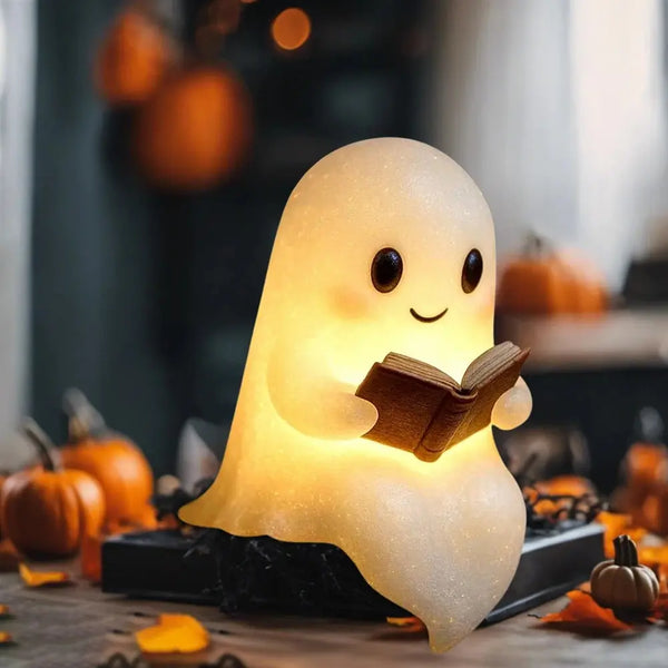 Lampe veilleuse bébé fantôme LED, décoration originale et sécurisée pour chambre enfant