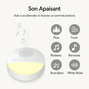 Musikalisches Nachtlicht mit Weißem Rauschen für Baby